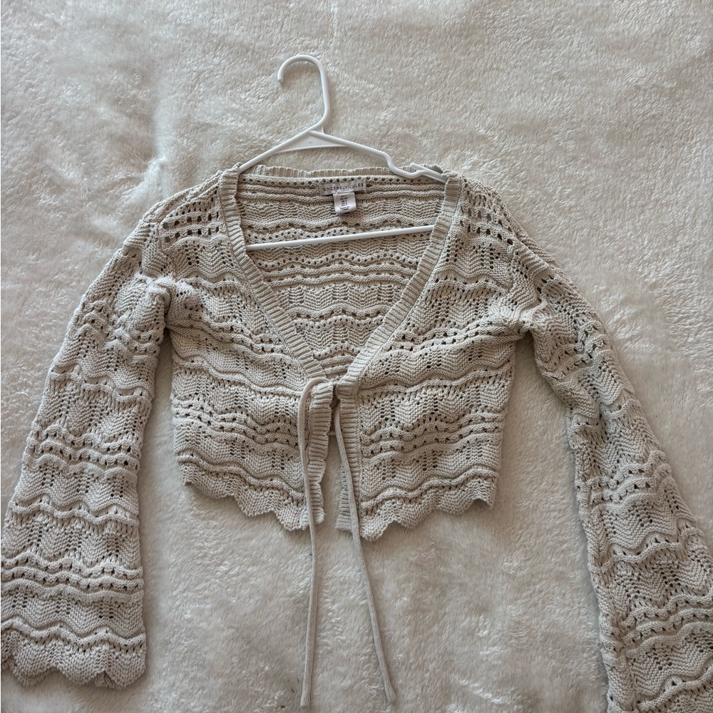 Women's Cream Knit Sweater